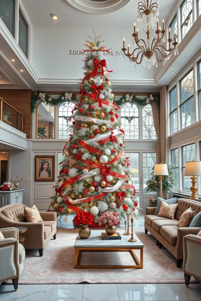 64 Red and White Christmas Tree 2025 Ideas for a Stylish Holiday Home