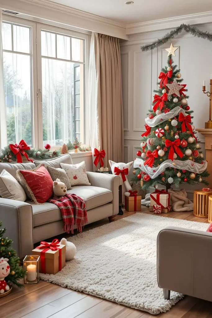 63 Red and Silver Christmas Tree 2025 Ideas for a Timeless Holiday Look