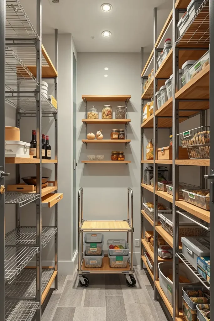 64 Narrow Walk-In Pantry Ideas 2026 for Smart and Stylish Small Spaces