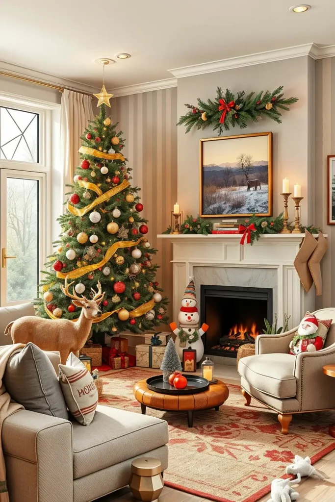 64 Best Xmas House Decor Ideas 2025 to Make Your Home Shine This Holiday Season