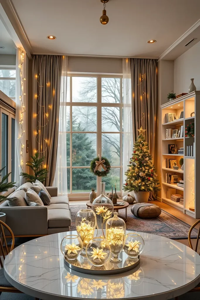 64 Warm White Christmas Lights 2025: Cozy & Elegant Holiday Decorating Ideas