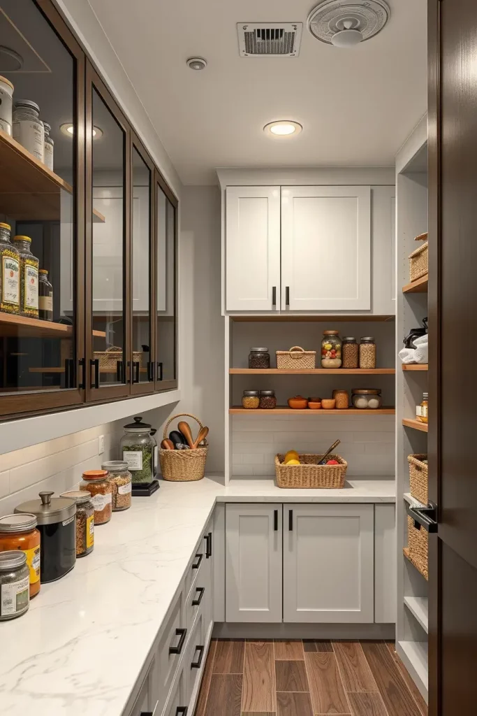 64 Narrow Walk-In Pantry Ideas 2026 for Smart and Stylish Small Spaces