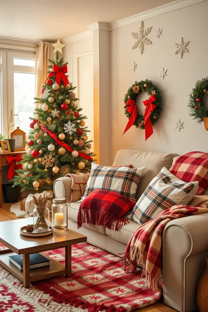 64 Red and White Christmas Tree 2025 Ideas for a Stylish Holiday Home