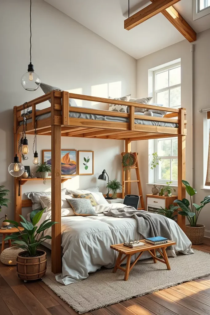 64 Loft Bed Ideas 2026: Modern Space-Saving Designs for Small Bedrooms