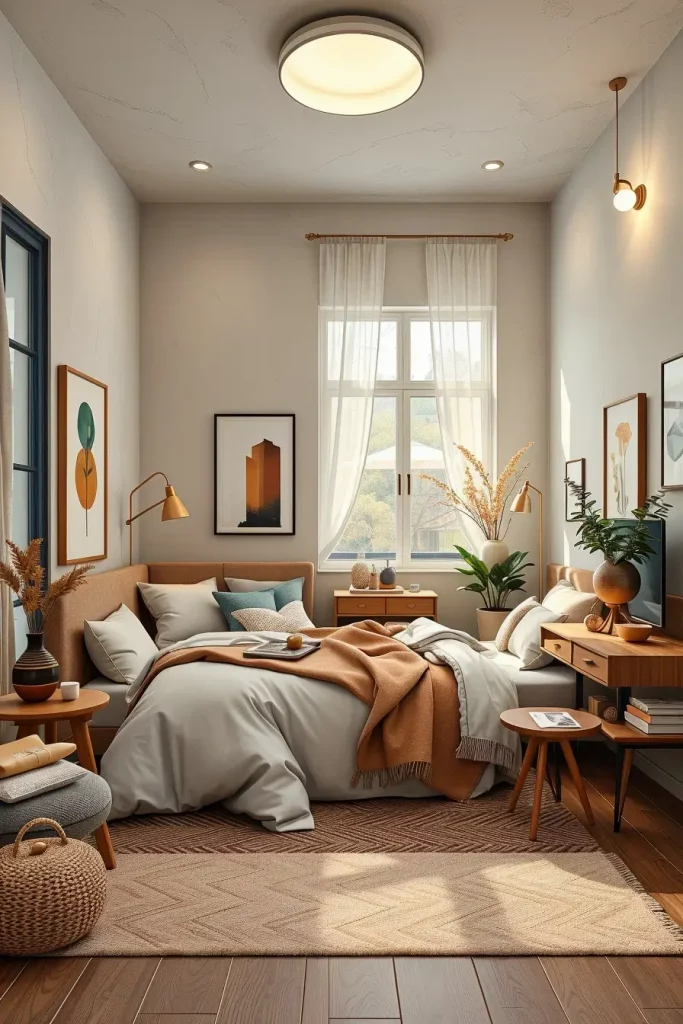 62 Small Bedroom Ideas 2026: Smart Designs, Storage & Modern Layouts