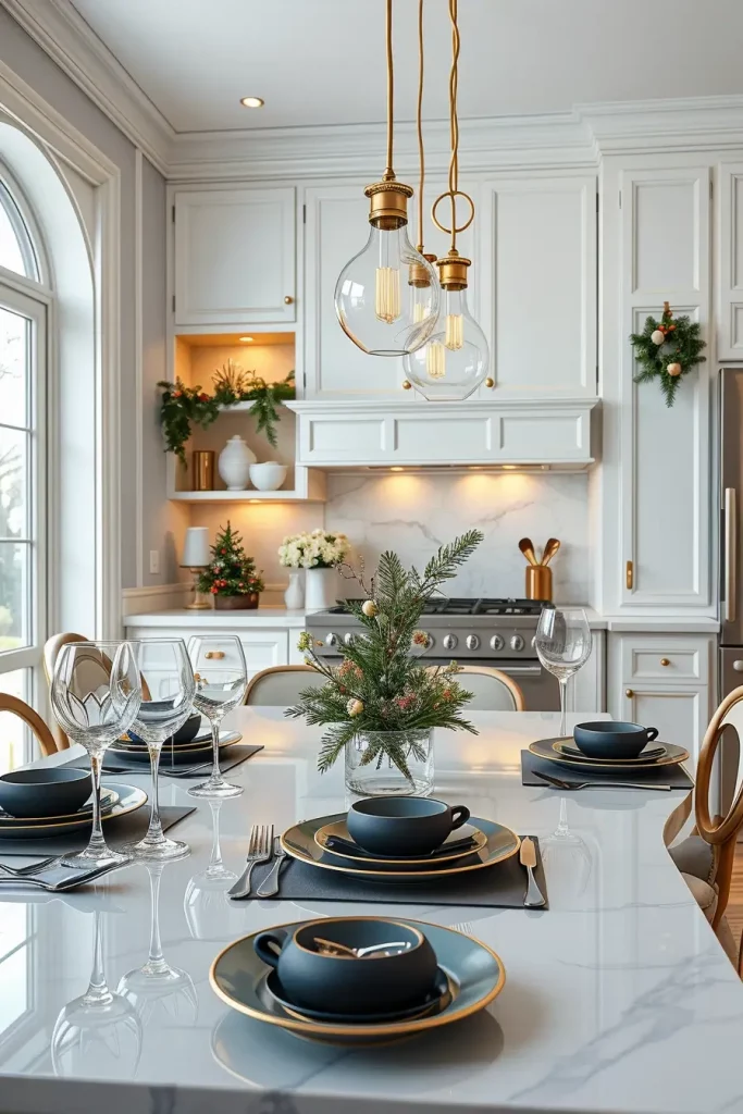 65 Best Xmas Kitchen Decor Inspo 2025: Modern Christmas Kitchen Ideas for a Stylish Holiday Look