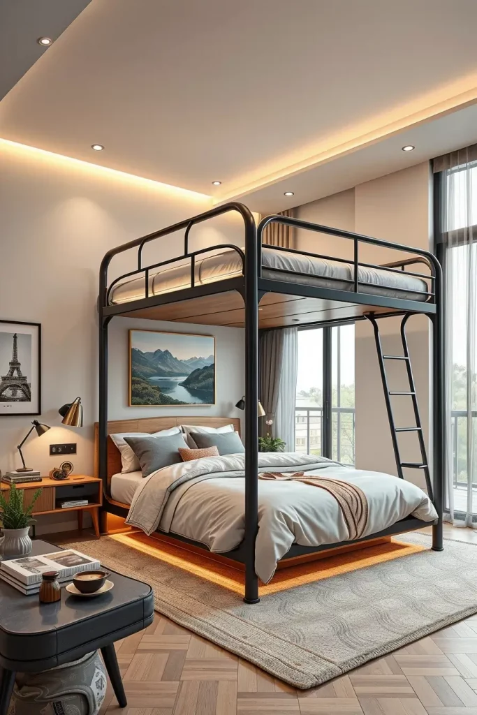 64 Loft Bed Ideas 2026: Modern Space-Saving Designs for Small Bedrooms