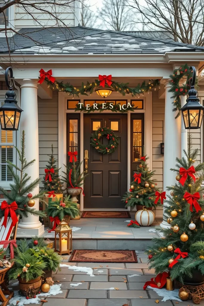66 Front Porch Christmas Decor Ideas 2025 to Inspire a Festive Welcome