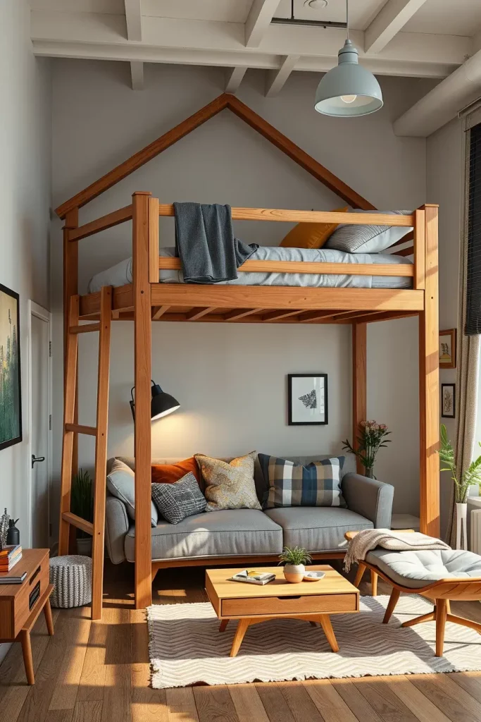 64 Loft Bed Ideas 2026: Modern Space-Saving Designs for Small Bedrooms
