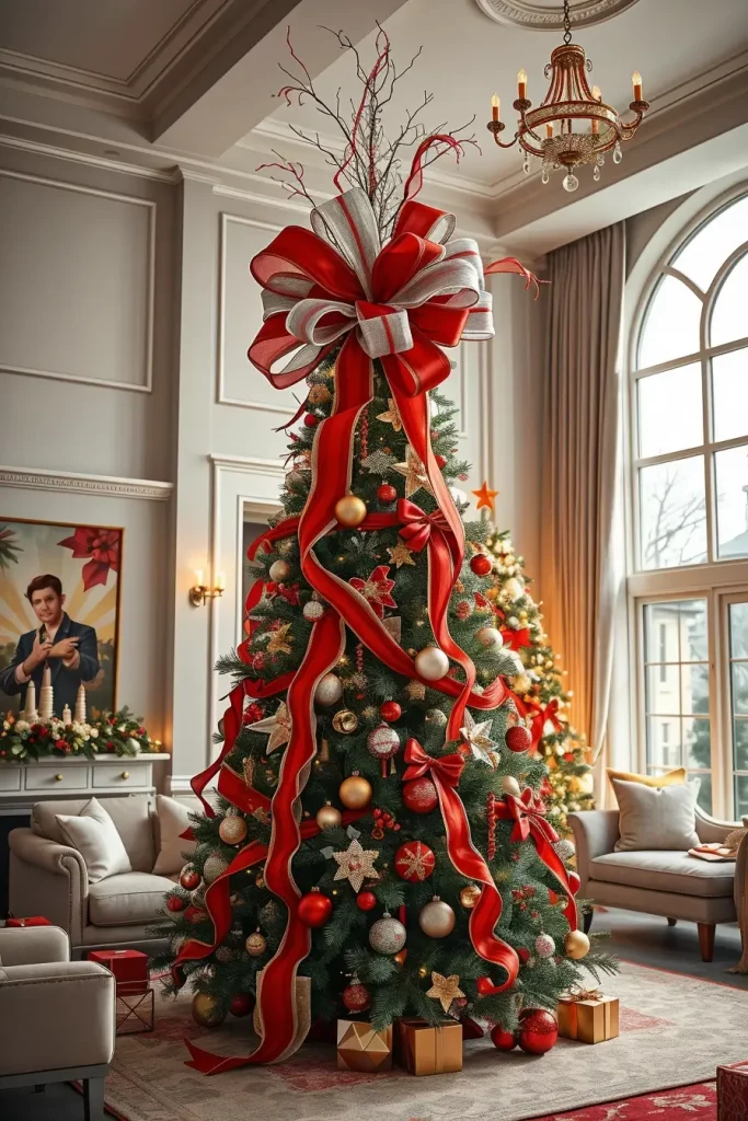 63 Red and Silver Christmas Tree 2025 Ideas for a Timeless Holiday Look