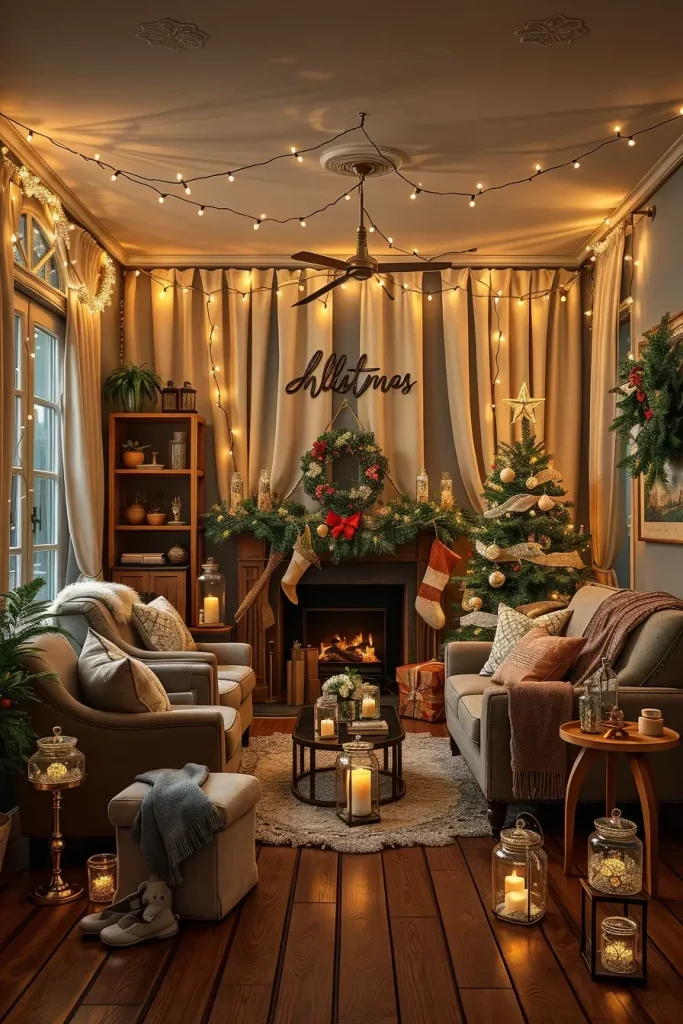 64 Warm White Christmas Lights 2025: Cozy & Elegant Holiday Decorating Ideas