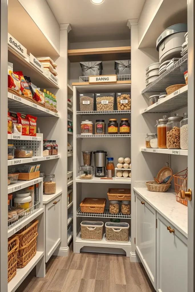 64 Kitchen Pantry Organization Ideas 2026: Modern Pantry Design Tips