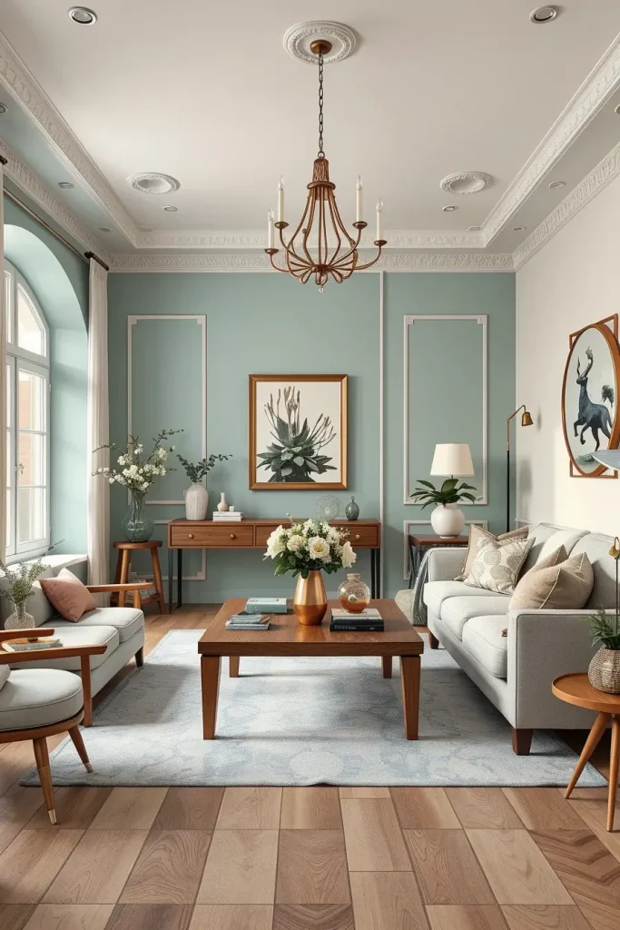 62 Living Room Wall Decoration Ideas 2026: Modern Trends and Stylish Wall Design Inspirations