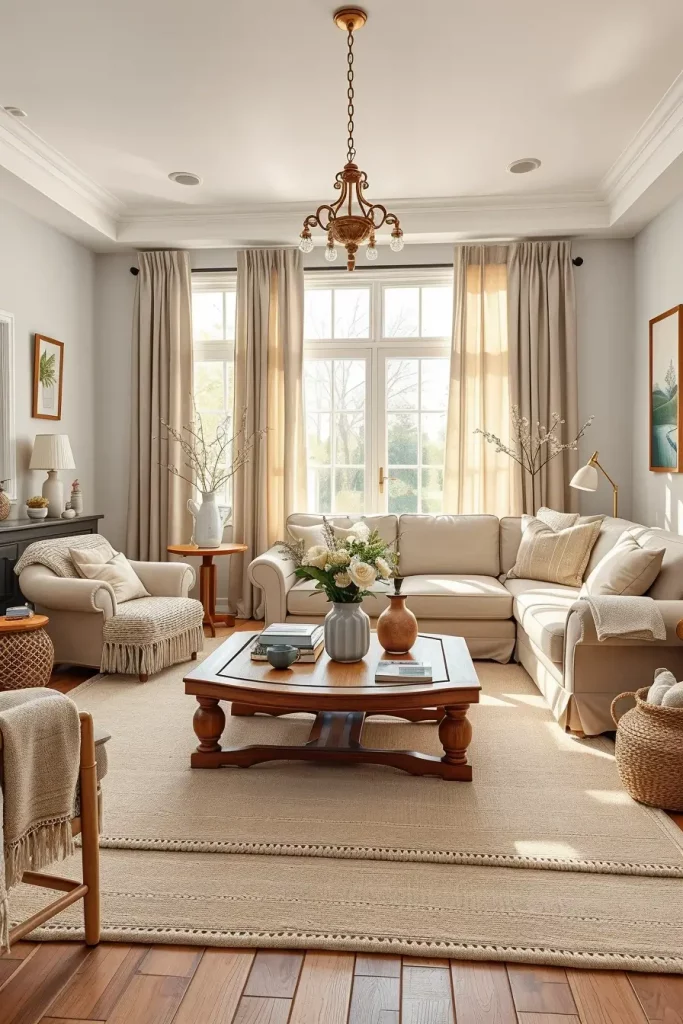 64 Rugs for Living Room Ideas 2026: Modern Decor Trends for a Stylish Home