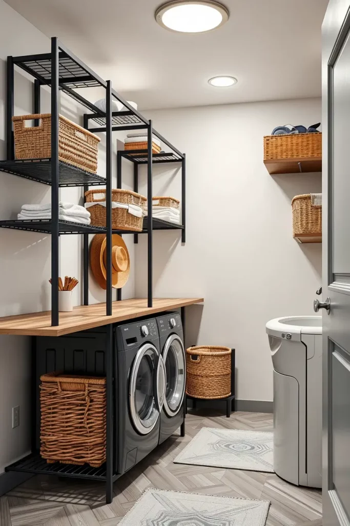 64 Laundry Room Shelves Ideas 2026: Stylish, Modern & Creative Storage Designs