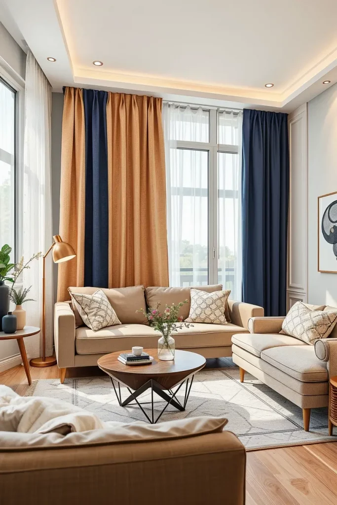 64 Curtains Living Room Ideas 2026: Stylish, Modern, and Creative Curtain Trends for Every Home