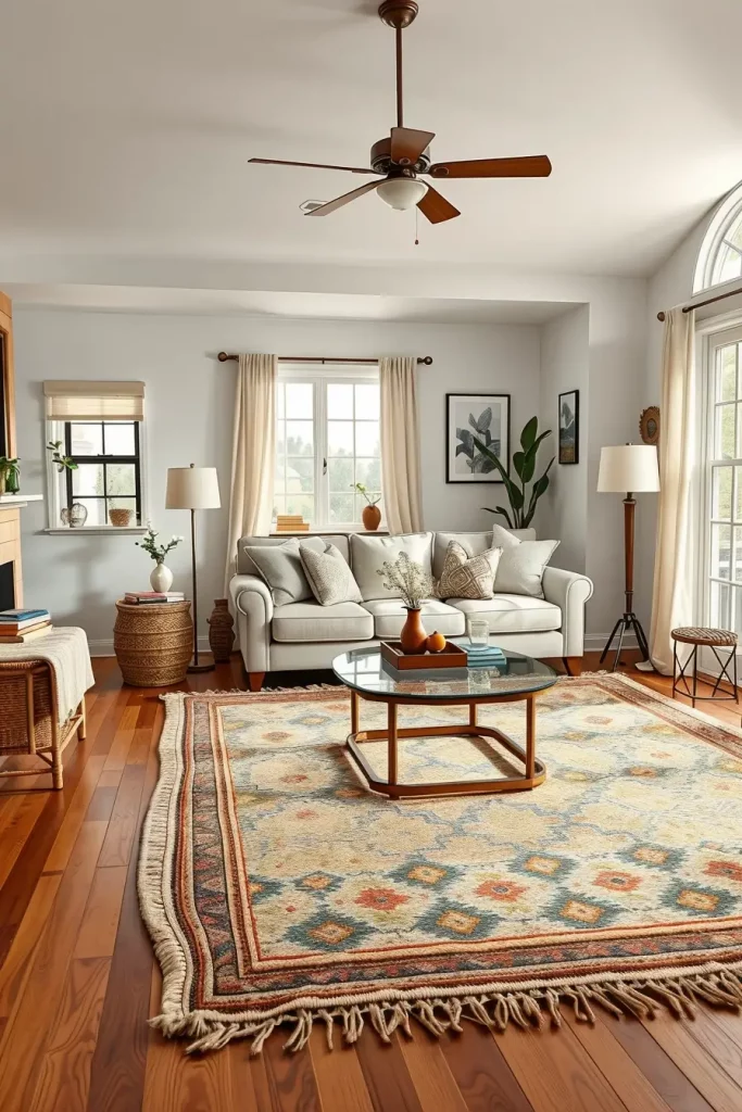 64 Rugs for Living Room Ideas 2026: Modern Decor Trends for a Stylish Home