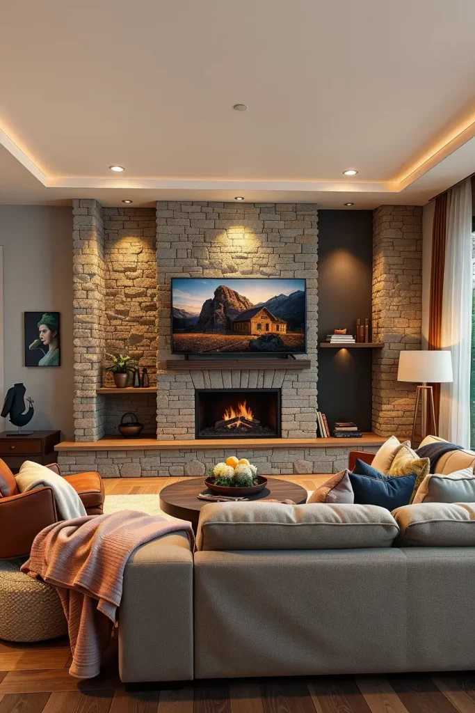 64 Living Room TV Wall Ideas 2026: Modern Designs for a Stylish Home