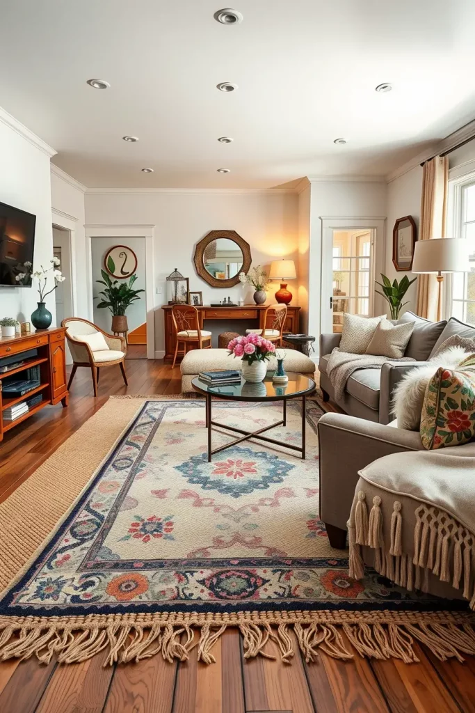 64 Rugs for Living Room Ideas 2026: Modern Decor Trends for a Stylish Home