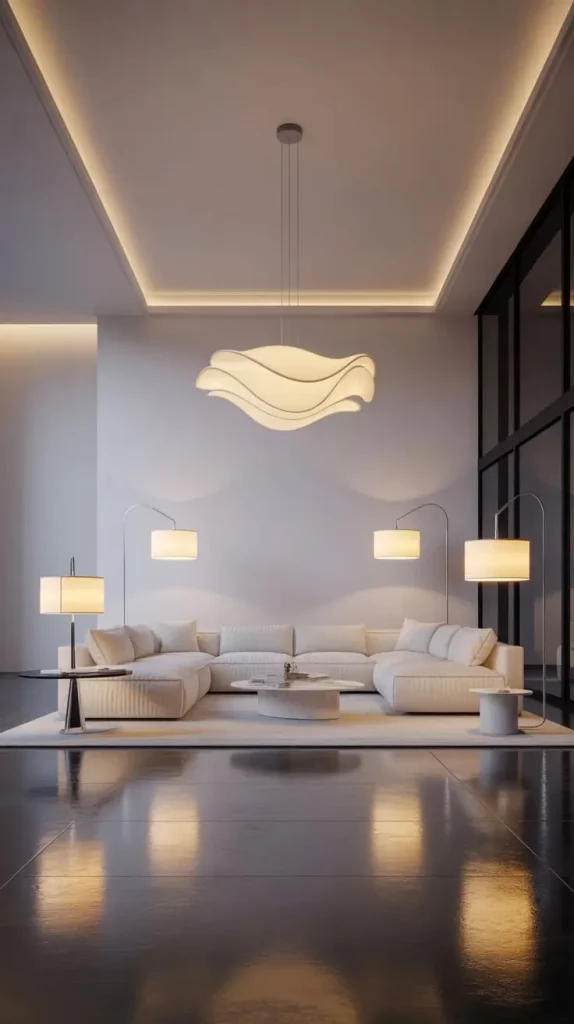 64 Whites Living Room Ideas 2026 for a Bright and Modern Home