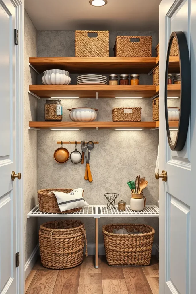 62 Small Pantry Design 2026: Modern Ideas for Compact and Stylish Storage