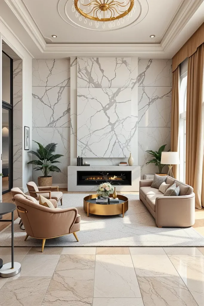 62 Living Room Wall Decoration Ideas 2026: Modern Trends and Stylish Wall Design Inspirations