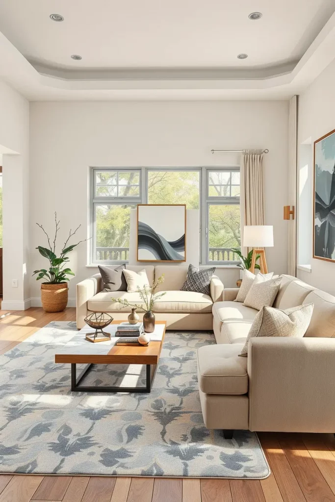 64 Rugs for Living Room Ideas 2026: Modern Decor Trends for a Stylish Home