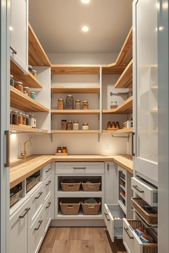 62 Small Pantry Design 2026: Modern Ideas for Compact and Stylish Storage