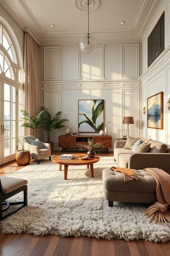 64 Rugs for Living Room Ideas 2026: Modern Decor Trends for a Stylish Home