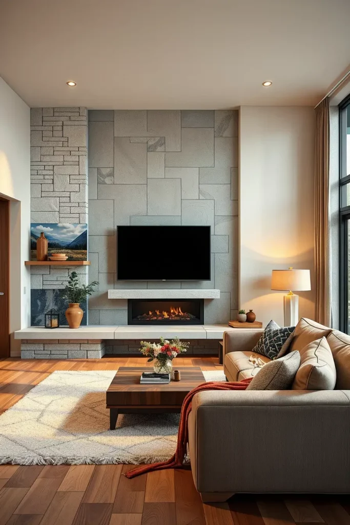 64 Living Room TV Wall Ideas 2026: Modern Designs for a Stylish Home