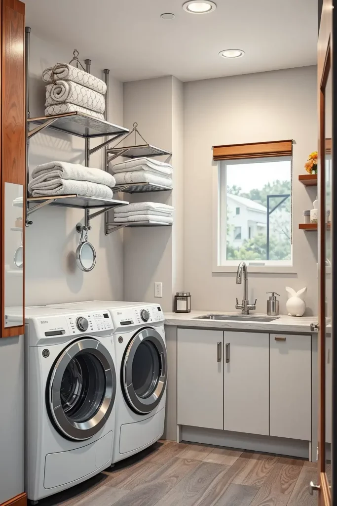 64 Laundry Room Shelves Ideas 2026: Stylish, Modern & Creative Storage Designs