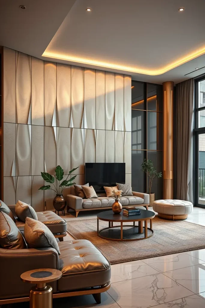 62 Living Room Wall Decoration Ideas 2026: Modern Trends and Stylish Wall Design Inspirations