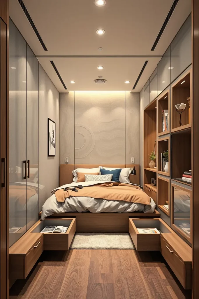 64 Tiny Bedroom Design 2026: Modern Ideas for Small and Stylish Spaces