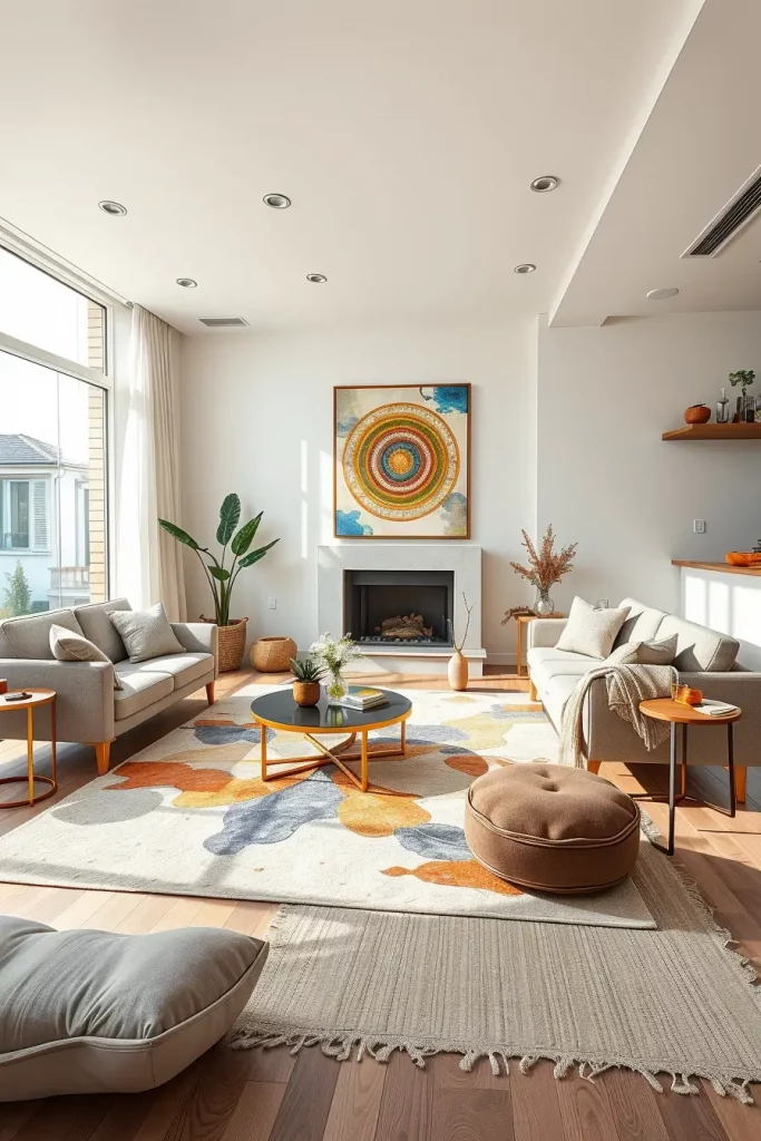 64 Rugs for Living Room Ideas 2026: Modern Decor Trends for a Stylish Home