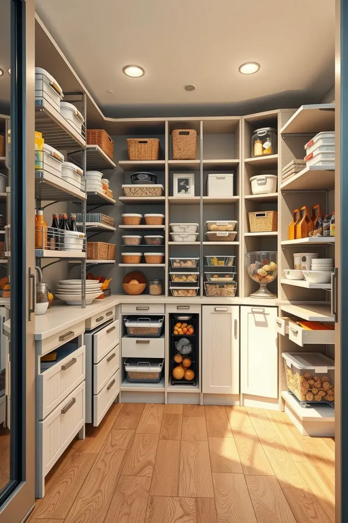 64 Kitchen Pantry Organization Ideas 2026: Modern Pantry Design Tips