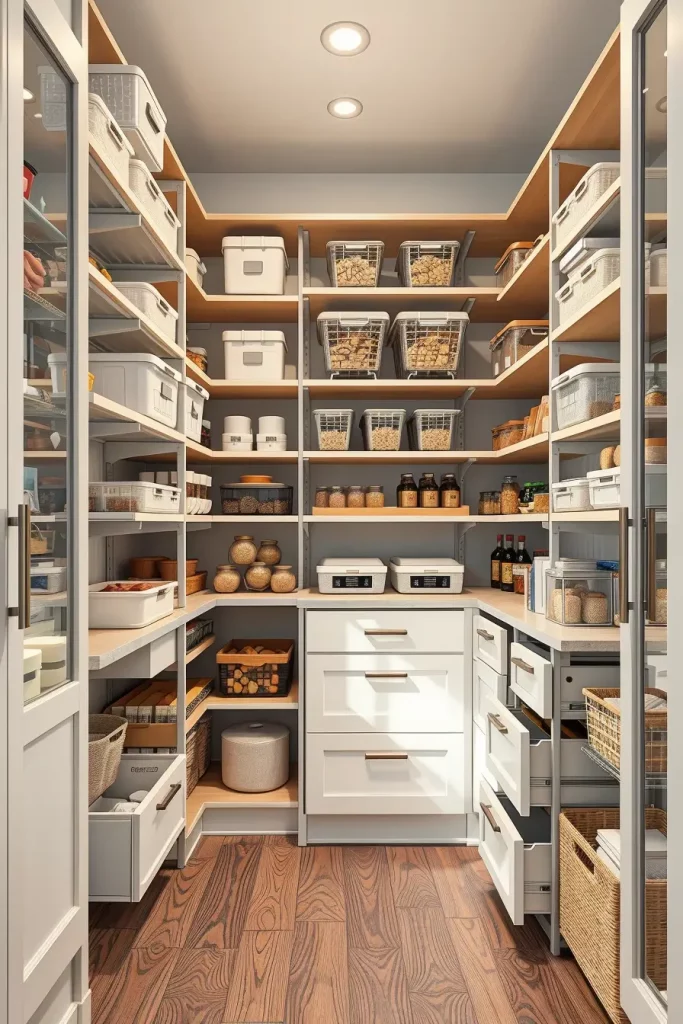 64 Kitchen Pantry Organization Ideas 2026: Modern Pantry Design Tips