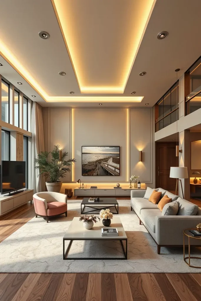 62 Living Room Wall Decoration Ideas 2026: Modern Trends and Stylish Wall Design Inspirations