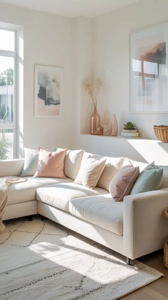 64 Whites Living Room Ideas 2026 for a Bright and Modern Home