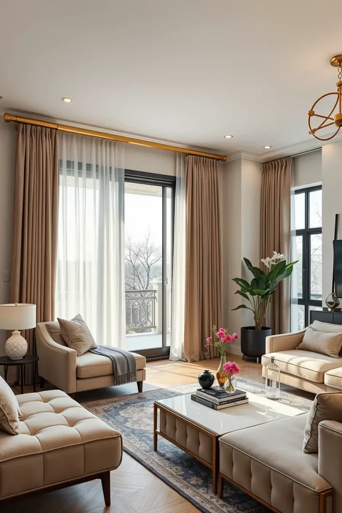 64 Curtains Living Room Ideas 2026: Stylish, Modern, and Creative Curtain Trends for Every Home