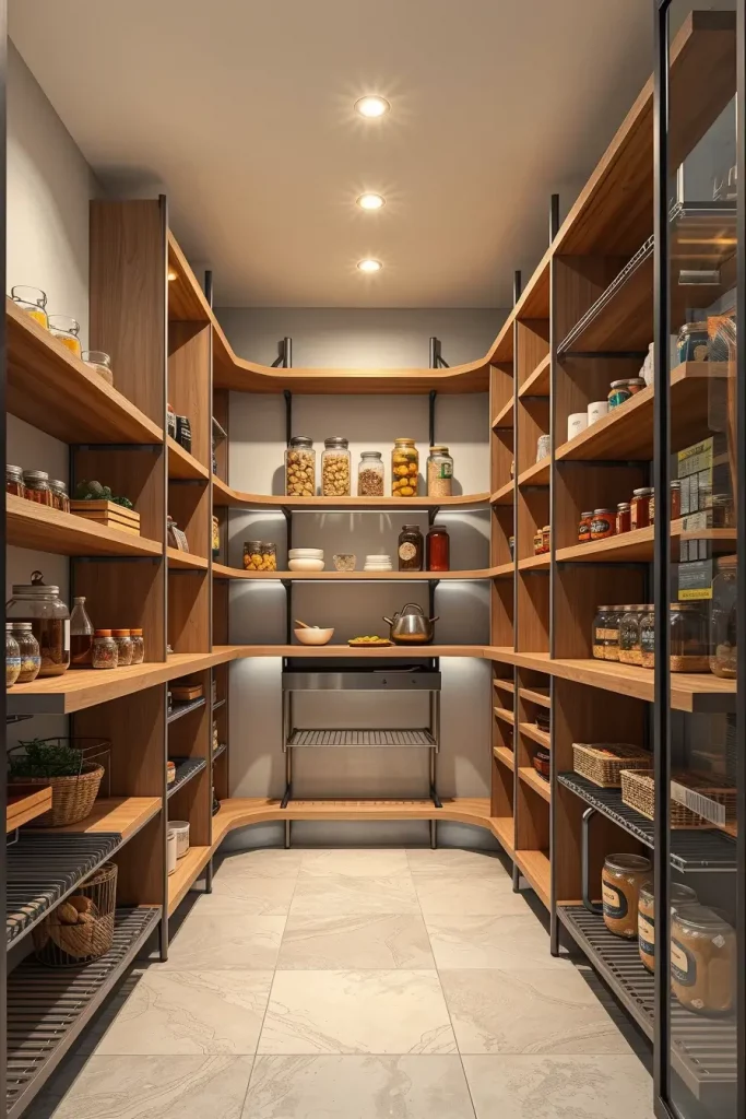 64 Pantry Remodel Ideas 2026: Stylish, Modern, and Unique Curved Pantry Designs