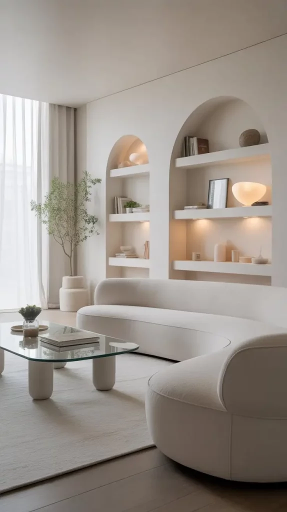 64 Whites Living Room Ideas 2026 for a Bright and Modern Home