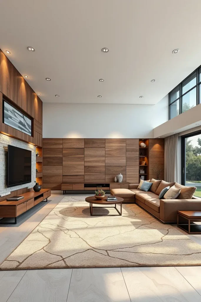 64 Living Room TV Wall Ideas 2026: Modern Designs for a Stylish Home