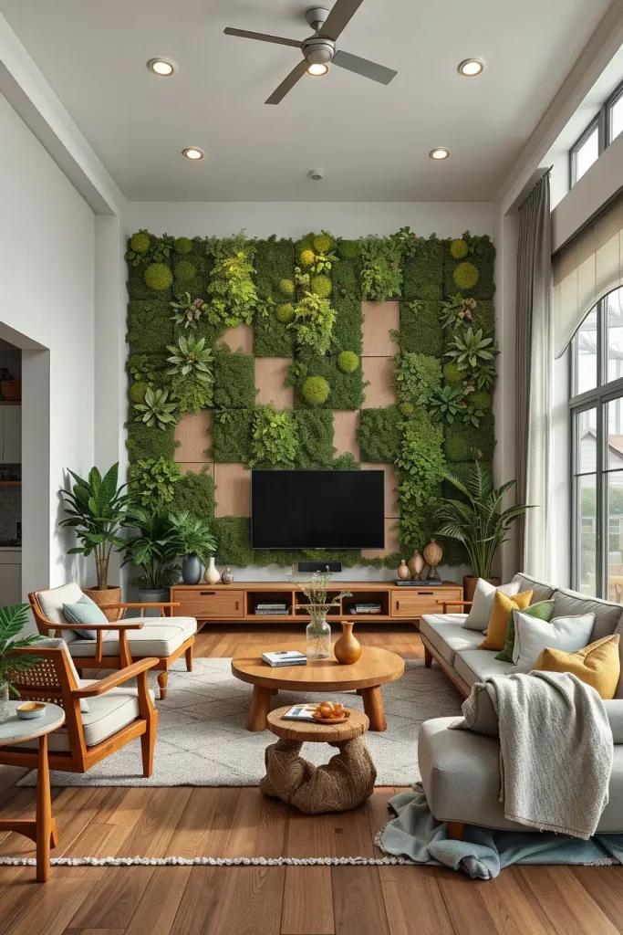 62 Living Room Wall Decoration Ideas 2026: Modern Trends and Stylish Wall Design Inspirations