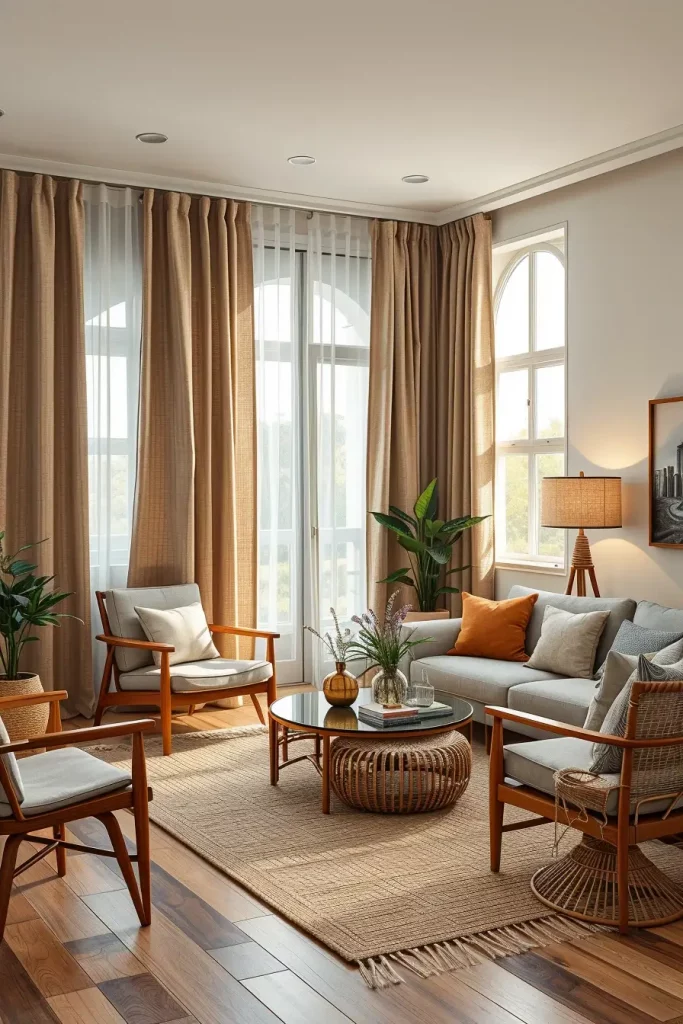 64 Curtains Living Room Ideas 2026: Stylish, Modern, and Creative Curtain Trends for Every Home