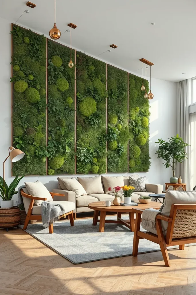 62 Living Room Wall Decoration Ideas 2026: Modern Trends and Stylish Wall Design Inspirations