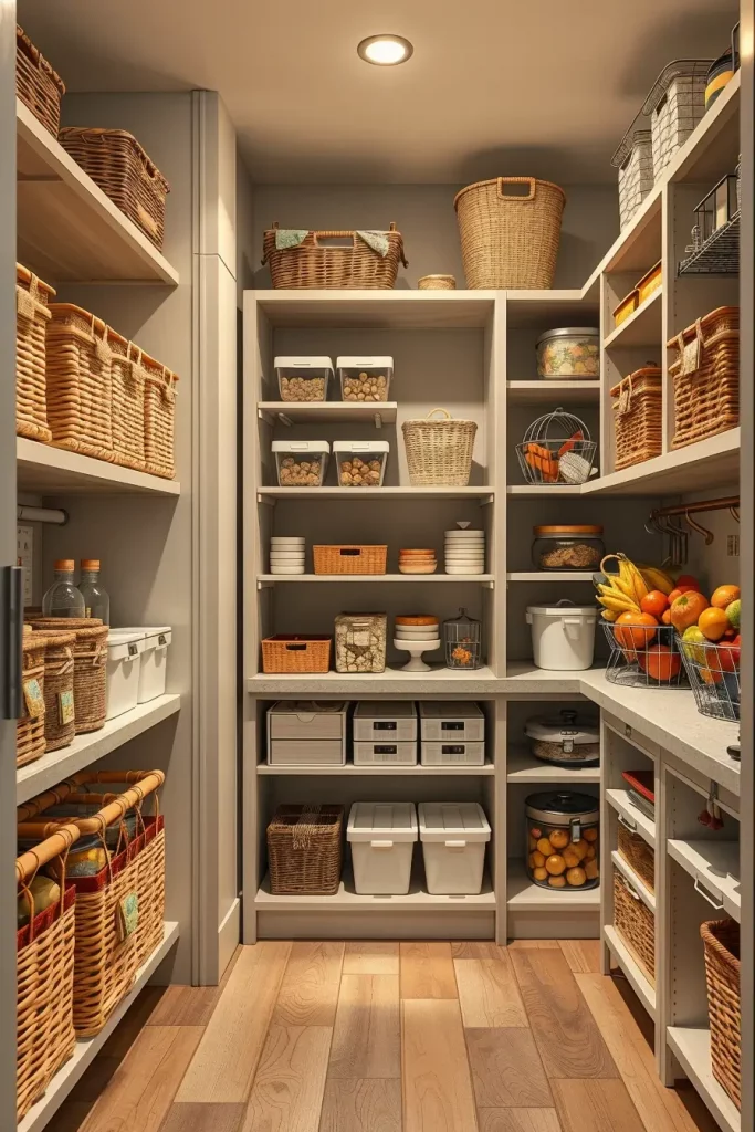 64 Kitchen Pantry Organization Ideas 2026: Modern Pantry Design Tips