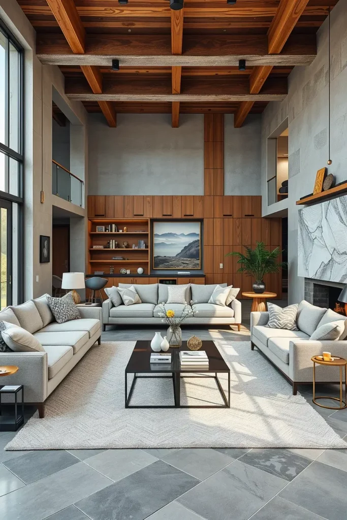 62 Living Room Wall Decoration Ideas 2026: Modern Trends and Stylish Wall Design Inspirations