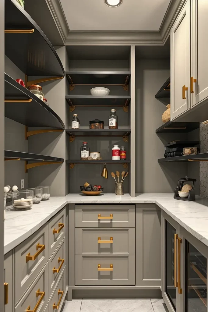 64 Pantry Remodel Ideas 2026: Stylish, Modern, and Unique Curved Pantry Designs