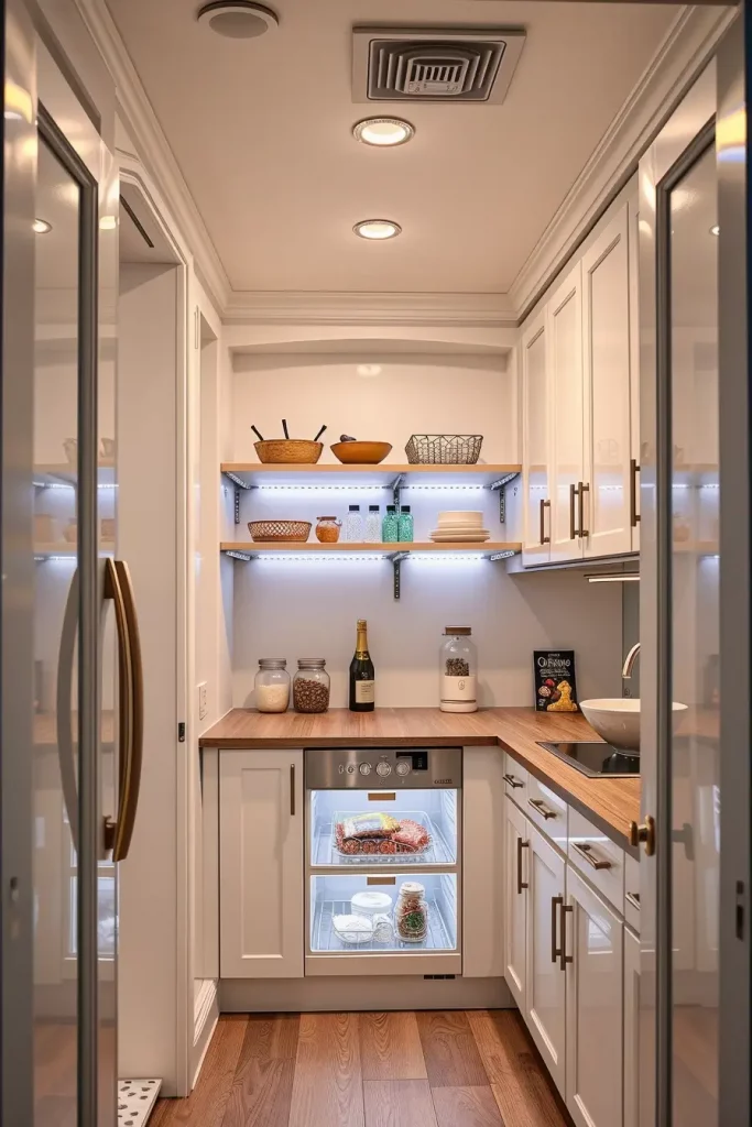 64 Tiny Pantry Design 2026 Ideas for Small Pantry Spaces