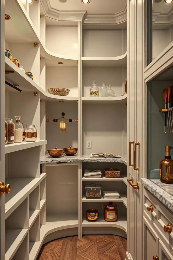 64 Pantry Remodel Ideas 2026: Stylish, Modern, and Unique Curved Pantry Designs
